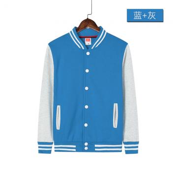 卫衣YDC312# 400克精梳TC棉情侣棒球服（水貂绒）