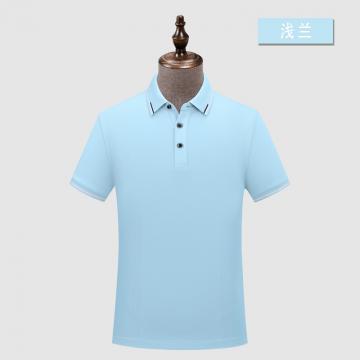 polo衫ZT5A666#  50%消光丝光 45%赛络纺精梳棉 5%桑蚕丝