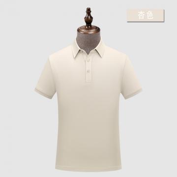 polo衫ZT5A888#50%消光丝光 45%赛络纺精梳棉 5%桑蚕